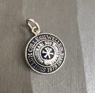 Sterling Silver Vintage Wellesley College Pendant